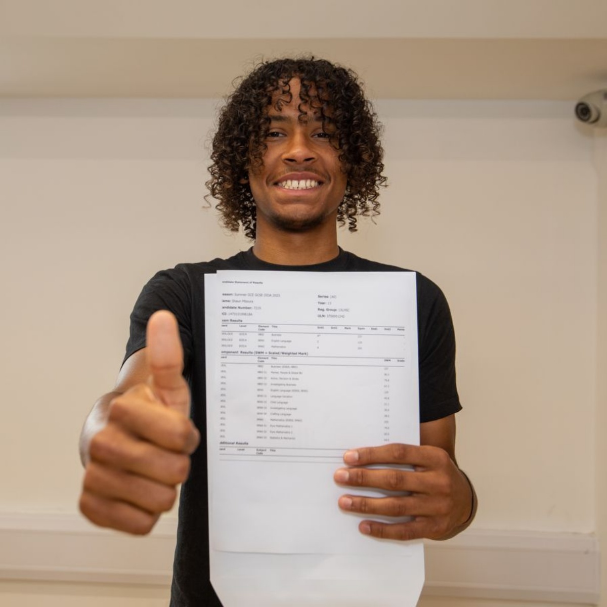 The Hollyfield School A Level Results Day